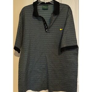 Bobby Jones Collection Mens Golf Polo Shirt Masters Embroidered Logo Size L